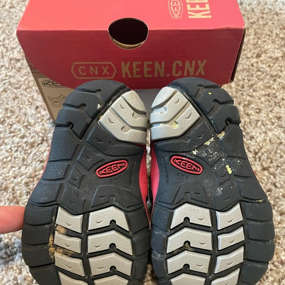 Keen® Baby Toddler Walker Seacamp II CNX Sandals 4C Grey Red Baby Infant Active